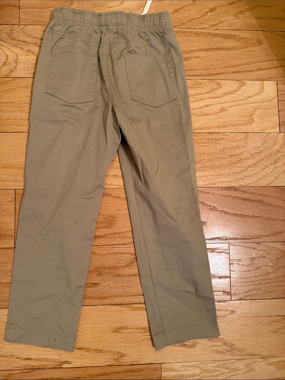 Boys Khaki Drawstring pants - Picture 3 of 3
